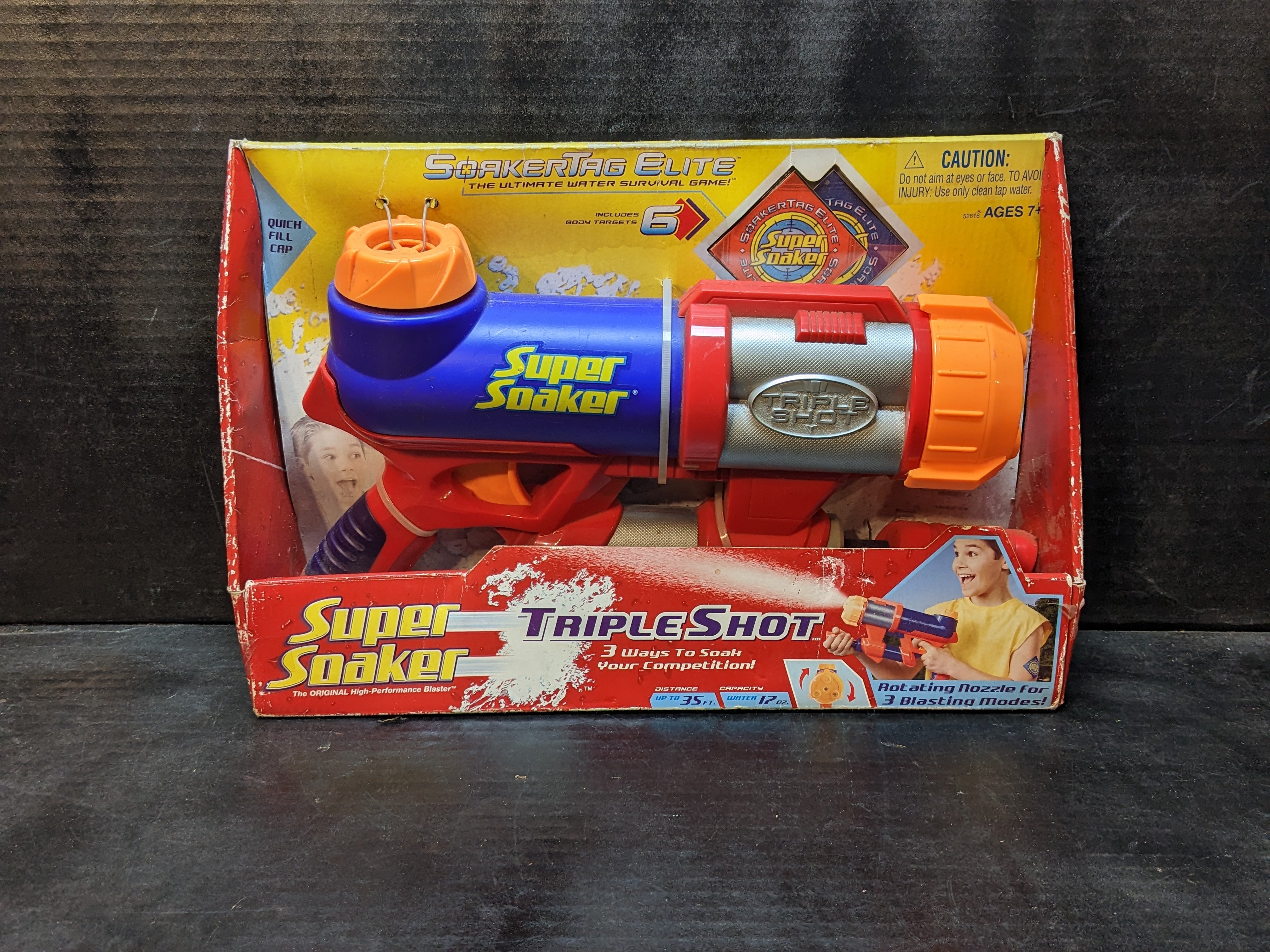 Nerf Super Soaker Triple Shot NIB – Blaster Barn