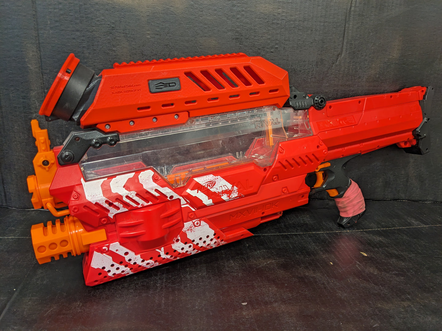 Nerf Rival Nemesis MXVII-10K Modified