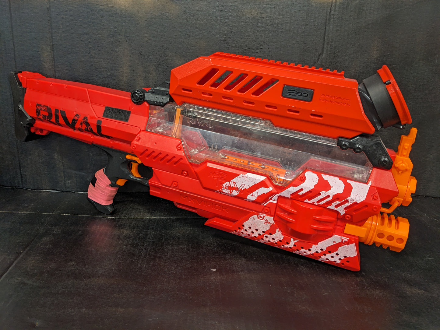 Nerf Rival Nemesis MXVII-10K Modified