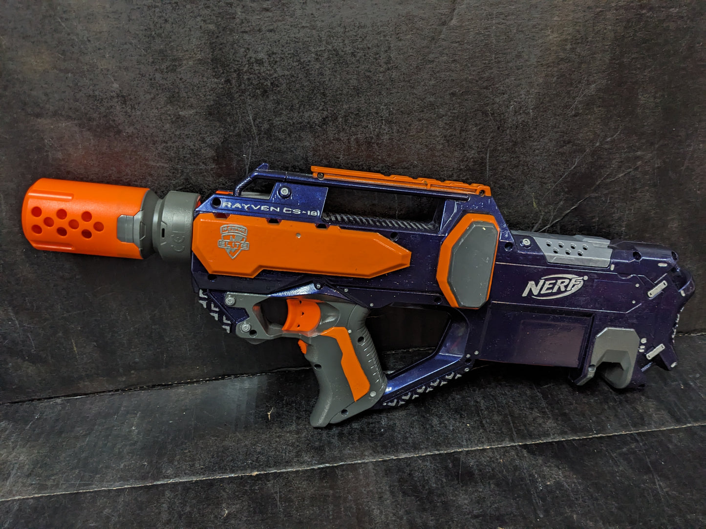 Nerf N-Strike Elite Rayven Modified