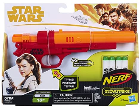 Nerf Star Wars Glow Strike Qi'ra Blaster NIB