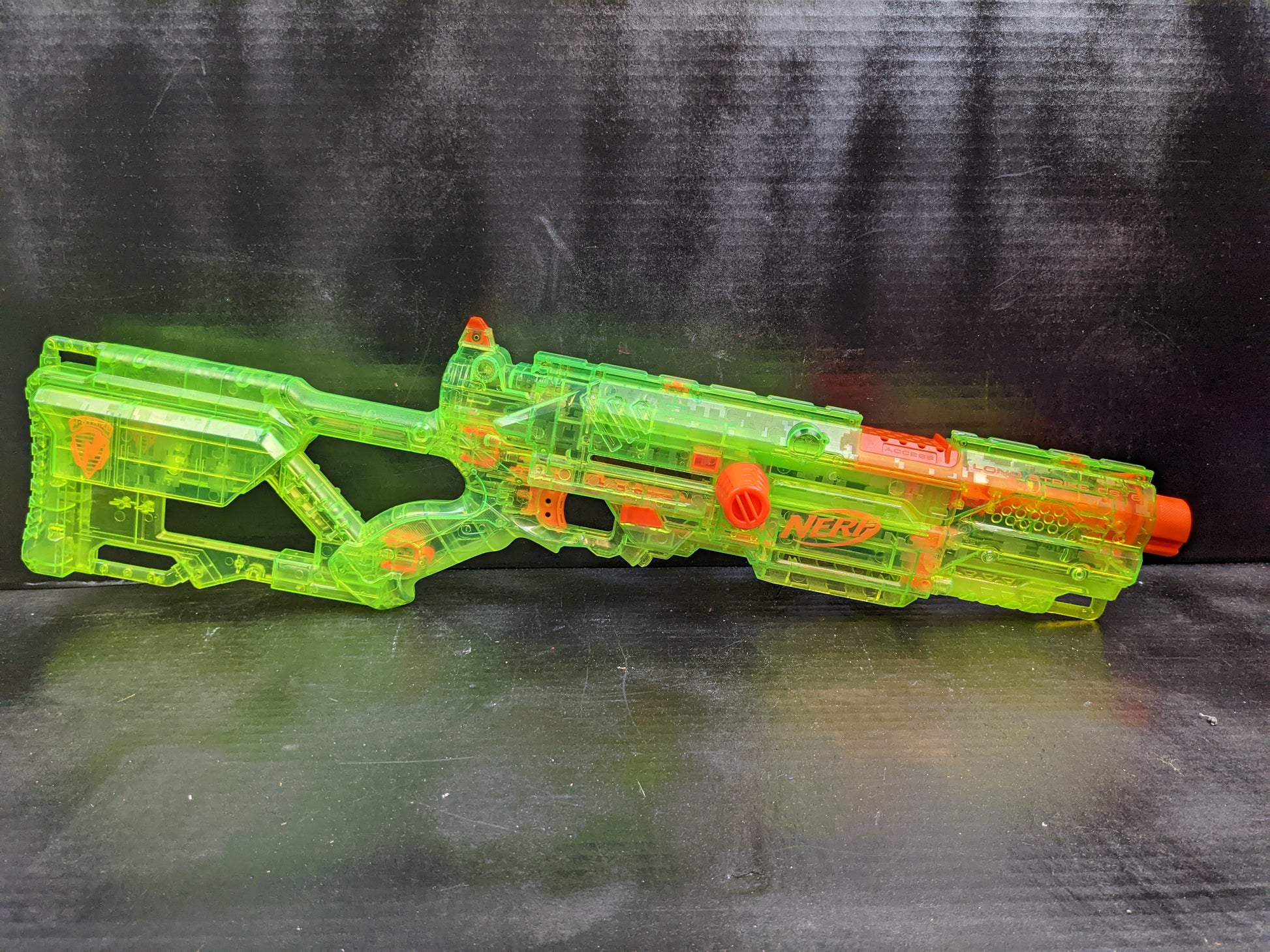 Nerf N-Strike Limited Edition Longstrike CS-6 Sniper Rifle Sonic Series  Green