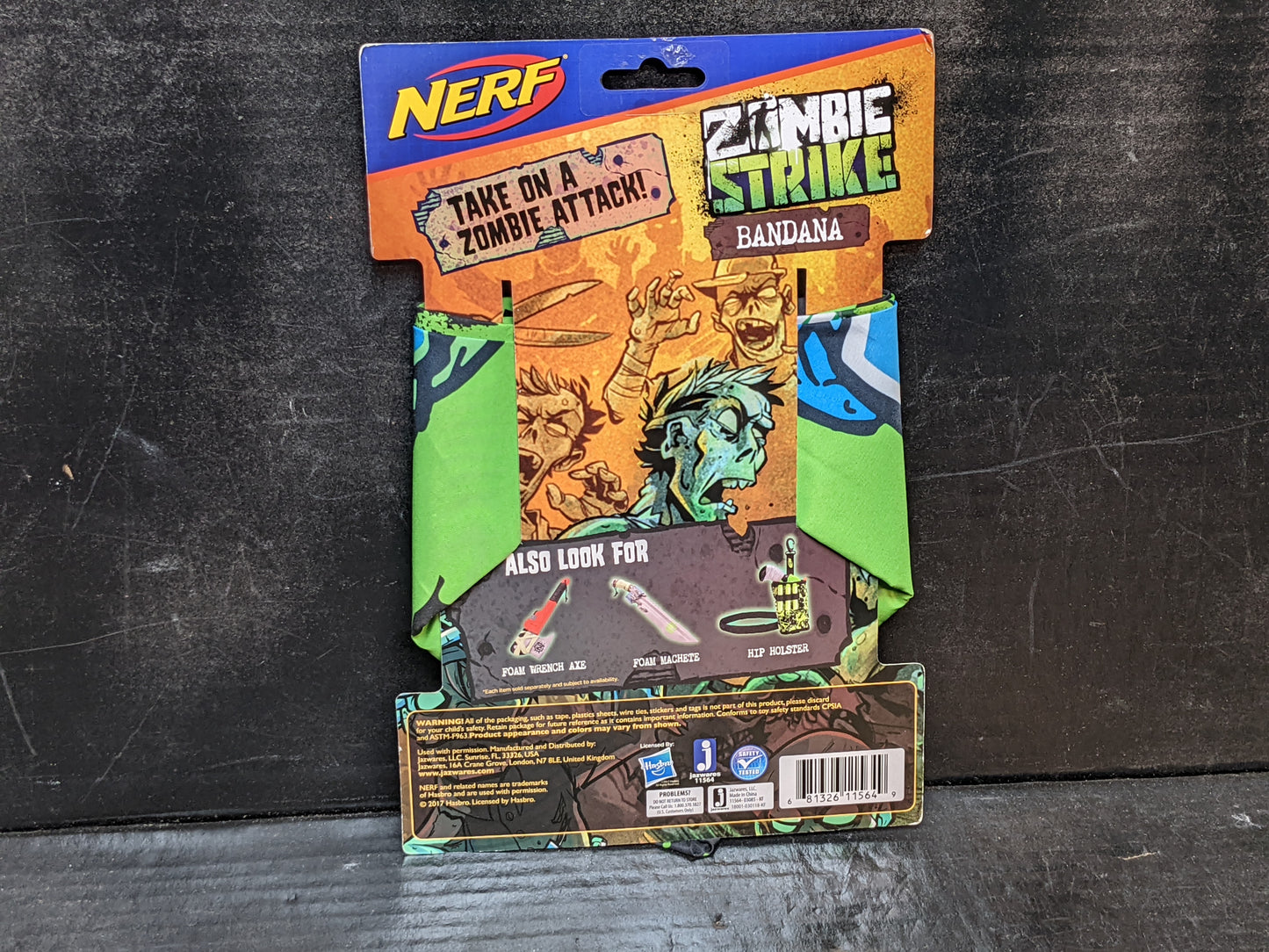 Nerf Zombie Strike Bandana Face Mask HvZ NIB