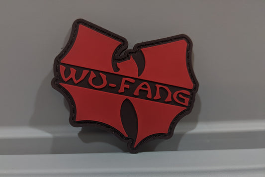 "Wu-Fang" Velcro Patch 3"x2.5"