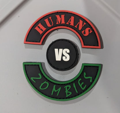 "Humans VS Zombies" Velcro Patches