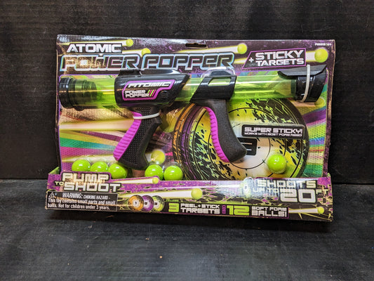 Atomic Power Popper Ball Blaster NIB