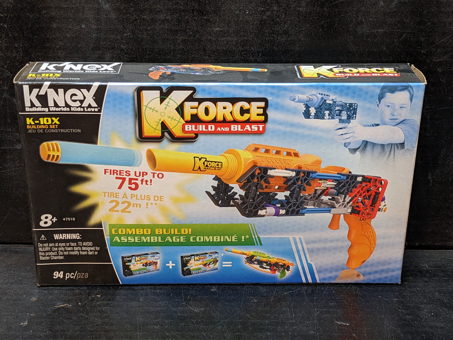 K'Nex K-Force Build and Blast K-10x NIB