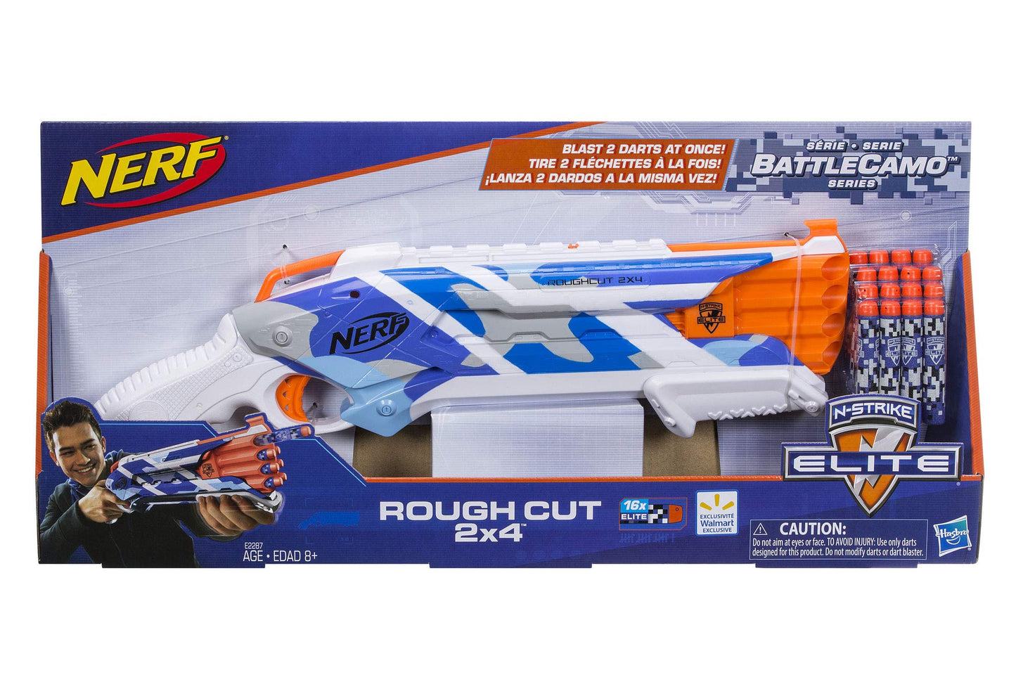 Nerf N-Strike Elite Rough Cut 2x4 NIB